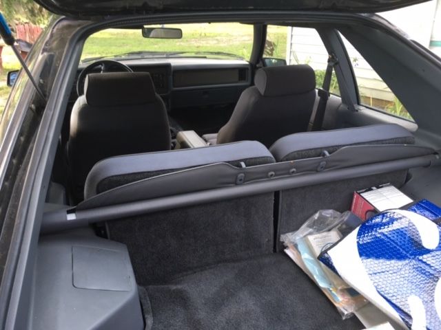 1984 Gray Ford Mustang Hatchback