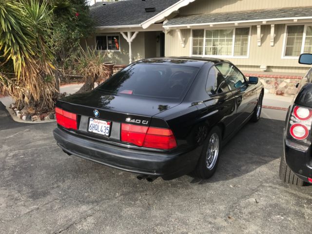 1994 Black BMW 8-Series