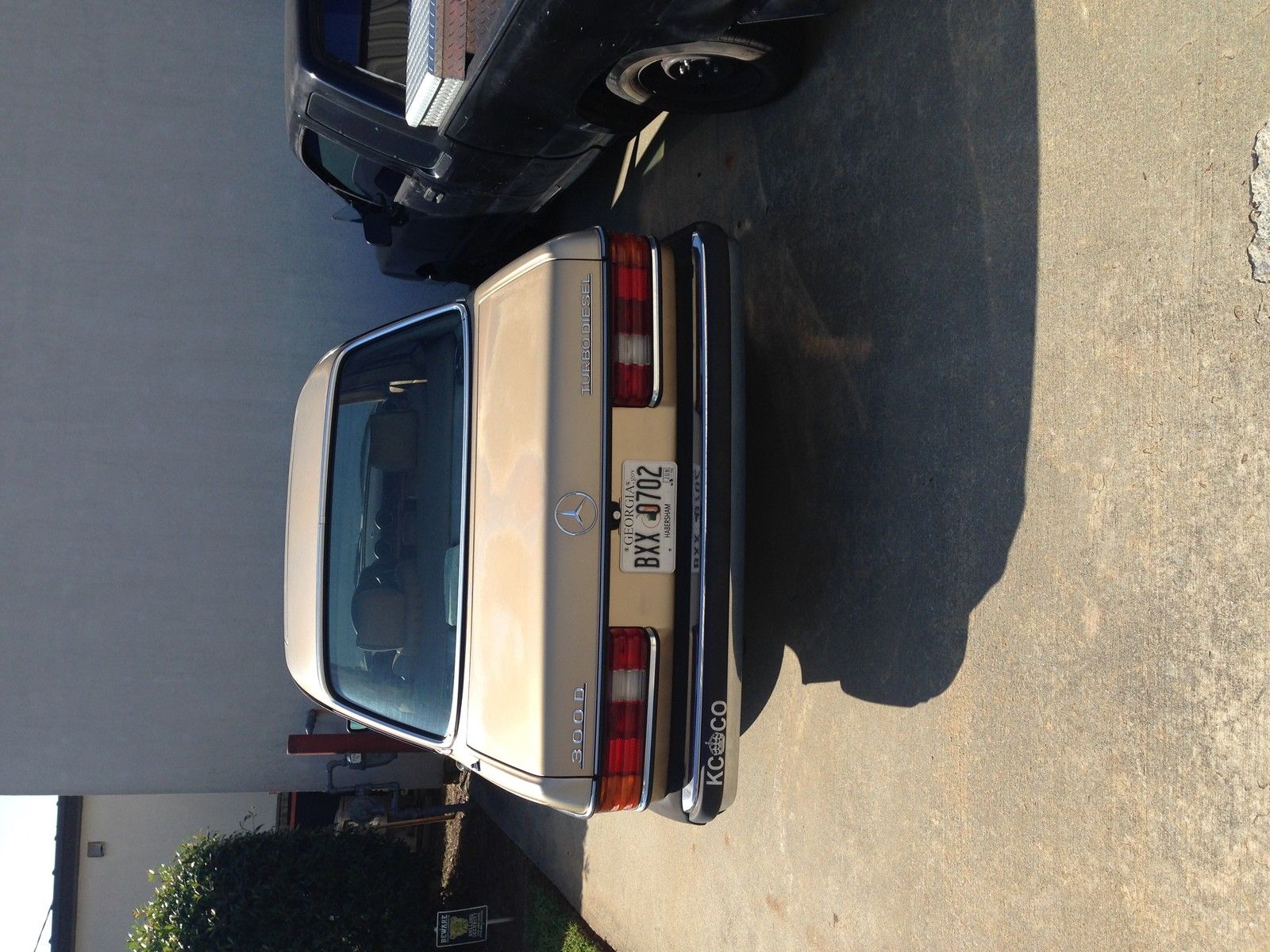 1985 Gold Mercedes-Benz 300-Series