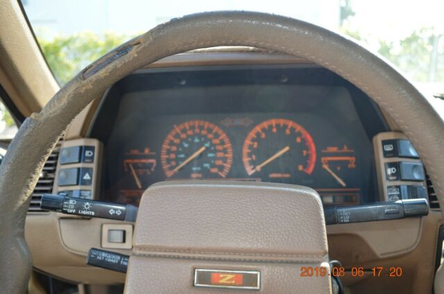 1985 Gold Nissan 300ZX Coupe