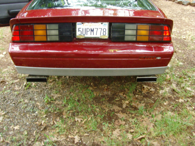 1985 Metallic Cherry Red Chevrolet Camaro Coupe