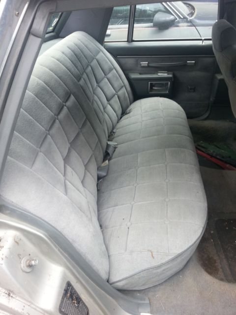 1985 Gray Chevrolet Capriceold 4-DOOR HARDTOP