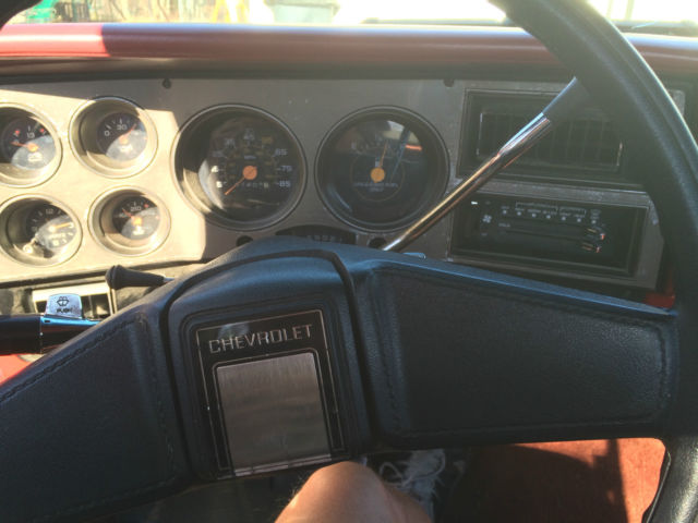 1985 Red Chevrolet C-10 Standard Cab Pickup
