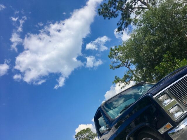 1985 Blue Chevrolet C-10 Standard Cab Pickup