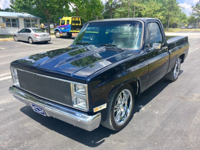 1985 Blue Chevrolet C-10 Standard Cab Pickup