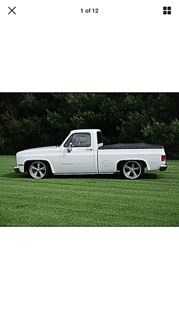 1985 White Chevrolet C-10 Standard Cab Pickup