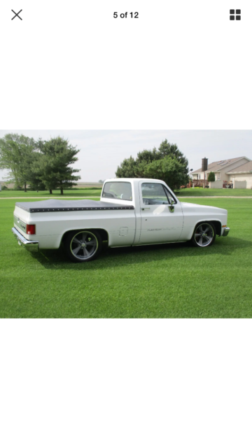 1985 White Chevrolet C-10 Standard Cab Pickup