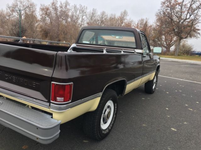 1985 Brown Chevrolet Other Pickups Standard Cab Pickup