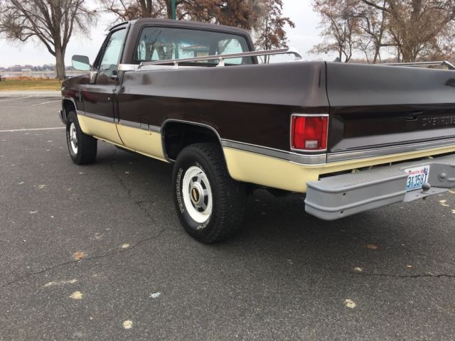 1985 Brown Chevrolet Other Pickups Standard Cab Pickup