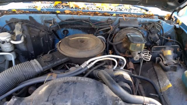 1985 Blue Chevrolet C-10 Pick up truck long bed
