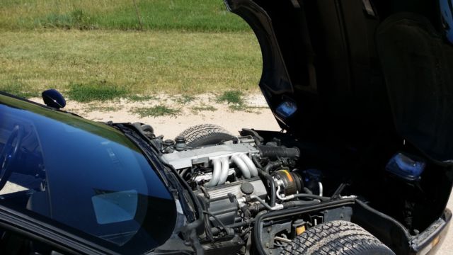 1985 Black Chevrolet Corvette