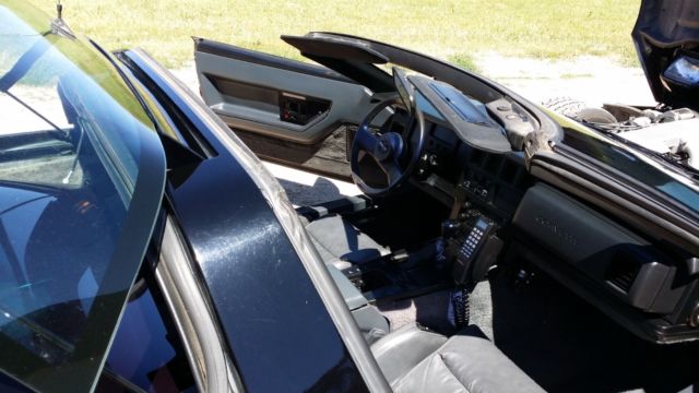 1985 Black Chevrolet Corvette