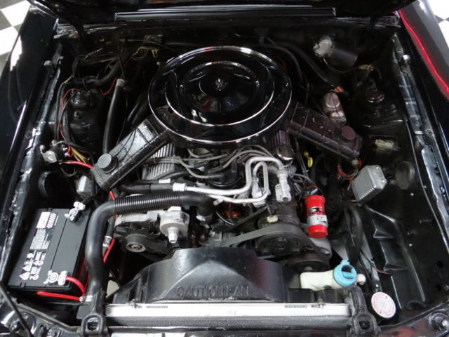 1985 Black Ford Mustang Hatchback