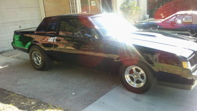 1985 BLACK Buick Grand National Coupe