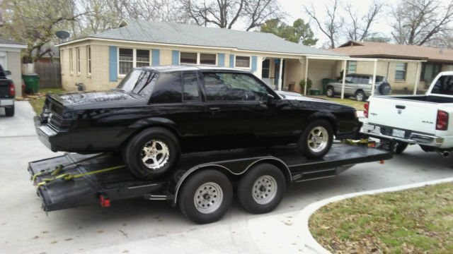 1985 BLACK Buick Grand National Coupe