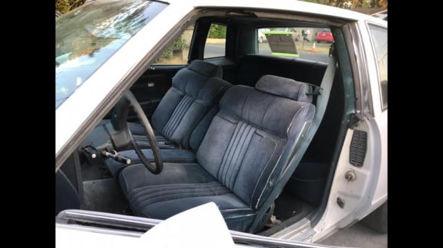 1985 White Chevrolet Monte Carlo Coupe