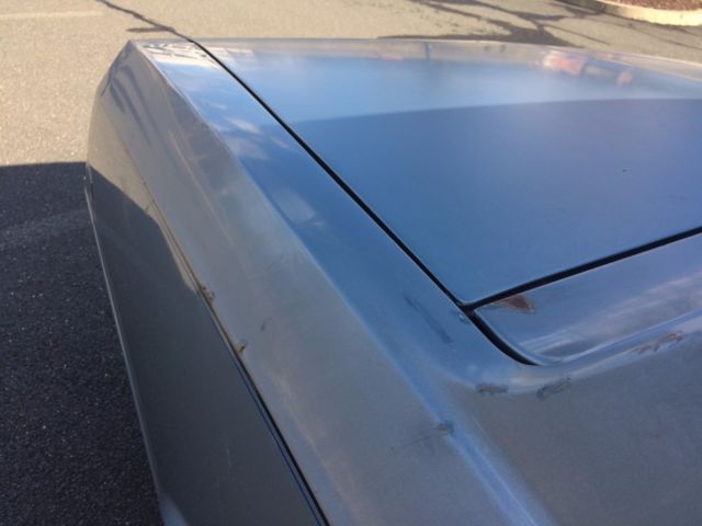 1985 Blue Chevrolet Monte Carlo Coupe