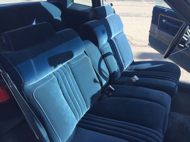 1985 Blue Chevrolet Monte Carlo Coupe