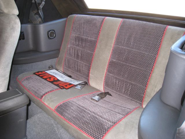 1985 Red Ford Mustang Convertible