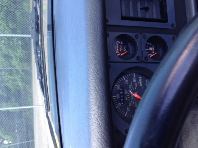 1985 Yellow Ford Mustang Convertible