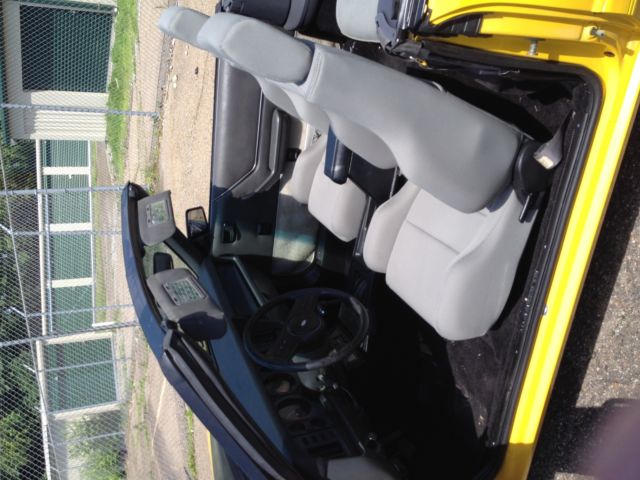 1985 Yellow Ford Mustang Convertible