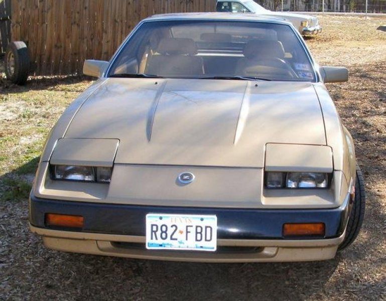 1985 Tan Nissan 300ZX Hatchback