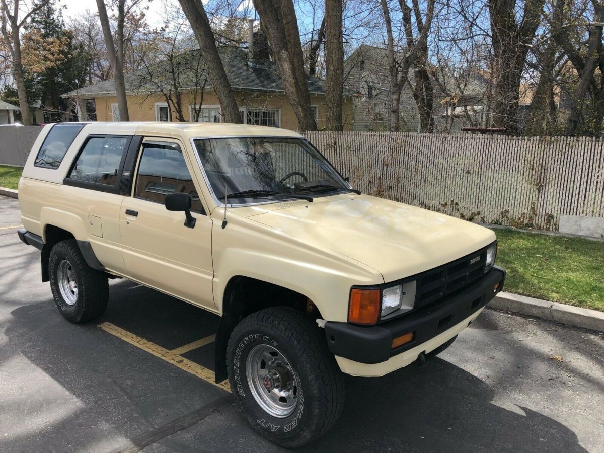 1985 Tan Toyota 4Runner SUV
