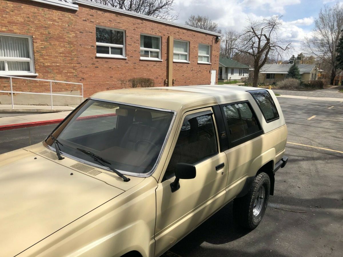 1985 Tan Toyota 4Runner SUV