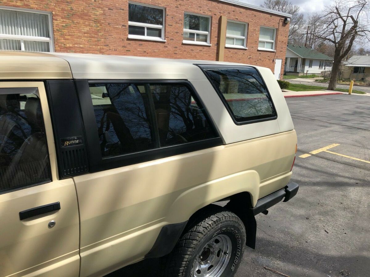 1985 Tan Toyota 4Runner SUV