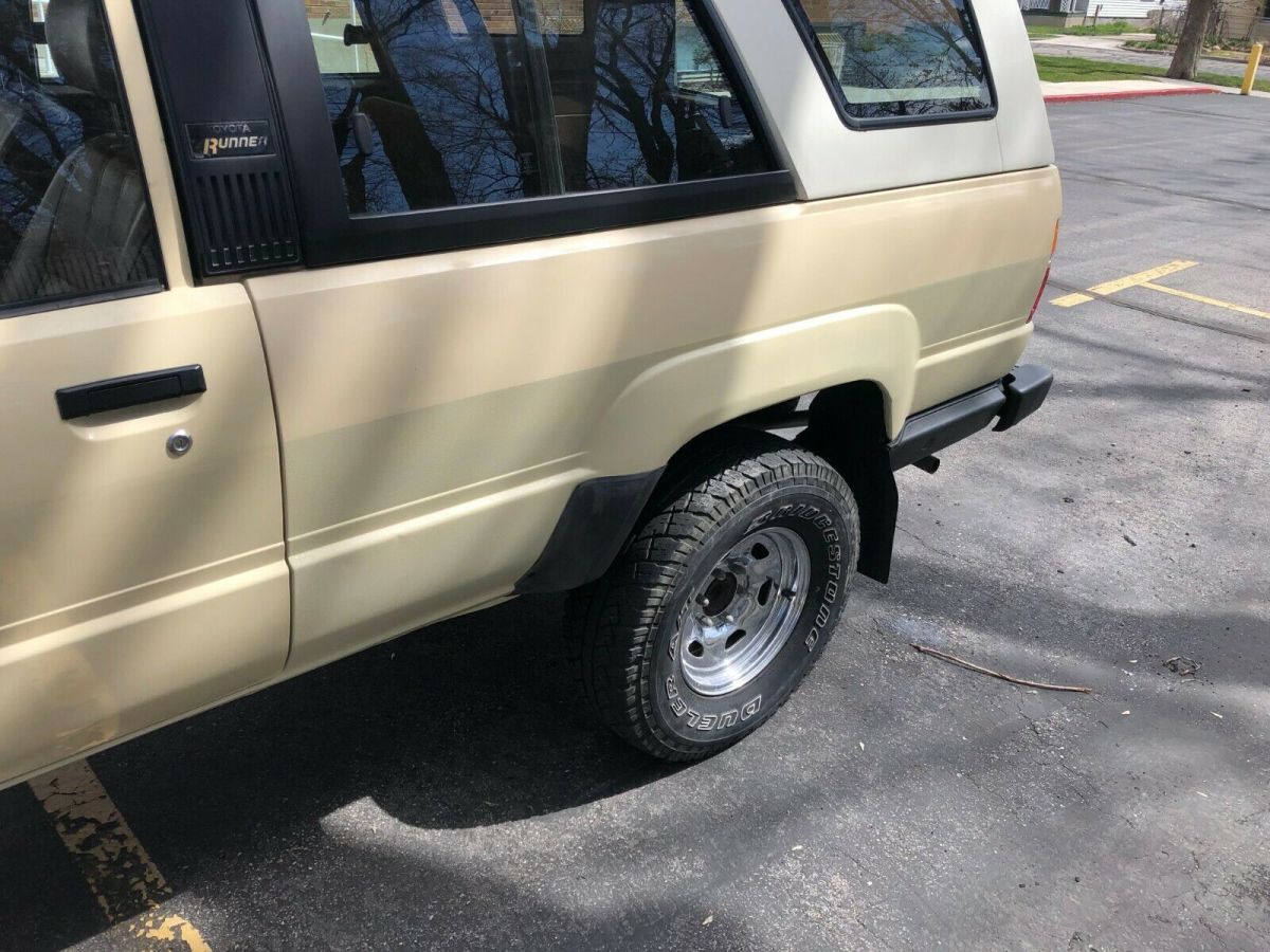 1985 Tan Toyota 4Runner SUV