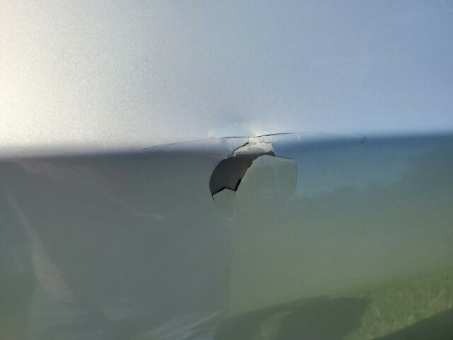 1985 Silver Ford Mustang Hatchback