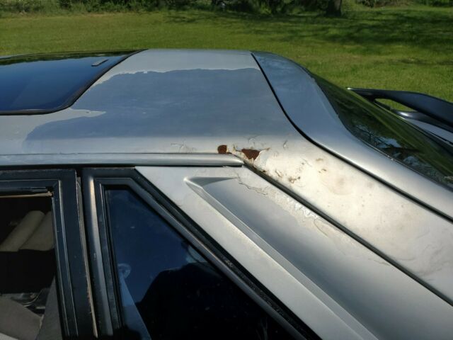 1985 Silver Ford Mustang Hatchback