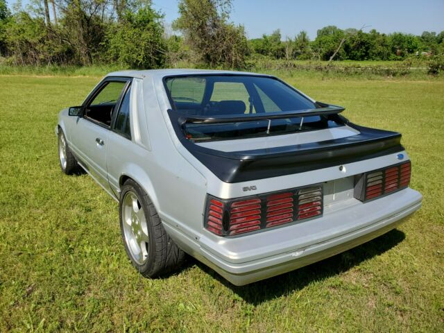 1985 Silver Ford Mustang Hatchback