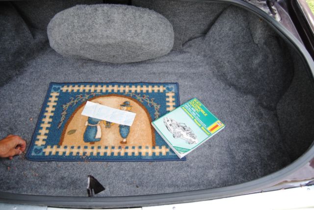 1985 Burgundy Oldsmobile Toronado Coupe