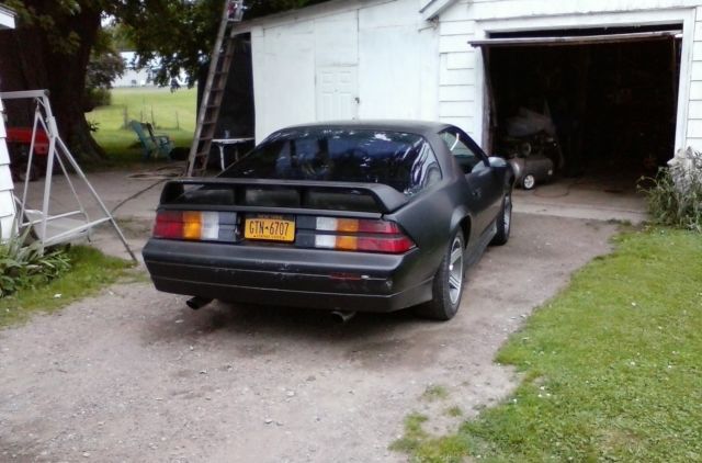 1985 Black Chevrolet Camaro Hatchback