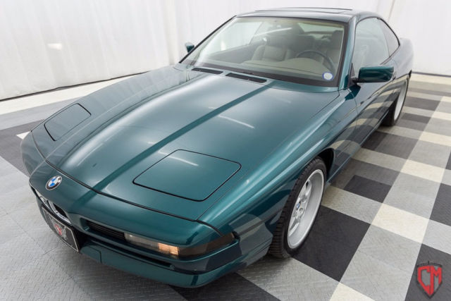 1993 Green BMW 8-Series Coupe