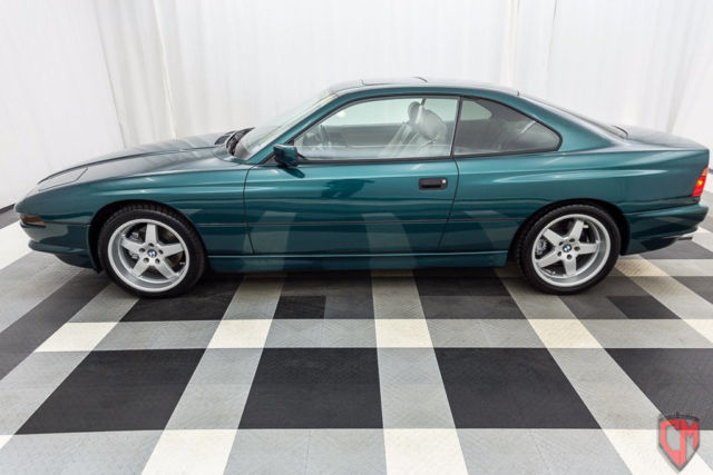 1993 Green BMW 8-Series Coupe