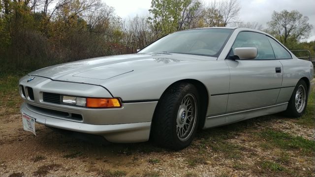 1991 Silver BMW 8-Series