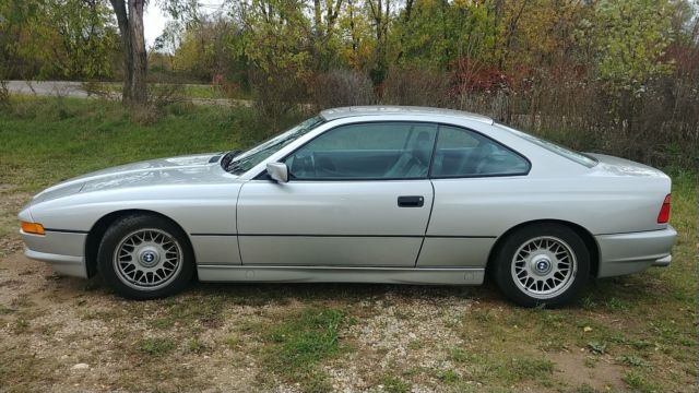 1991 Silver BMW 8-Series