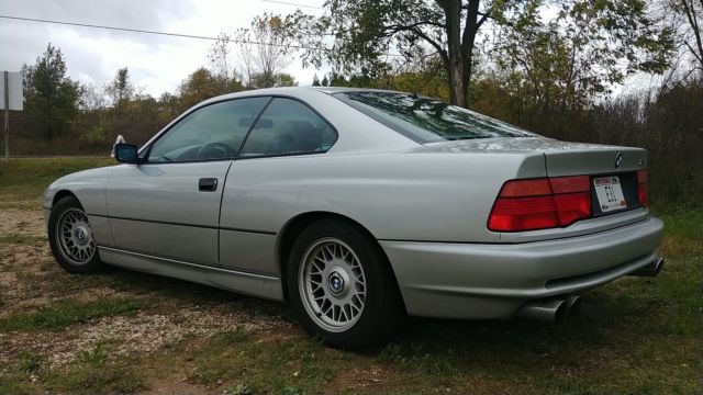 1991 Silver BMW 8-Series