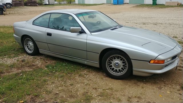 1991 Silver BMW 8-Series
