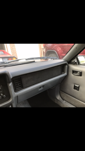 1985 Red Ford Mustang Coupe