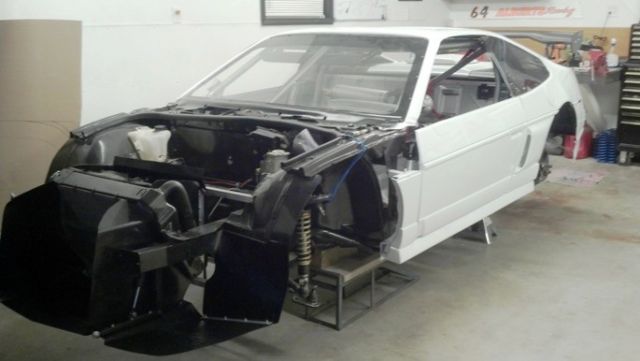 1985 White Pontiac Fiero