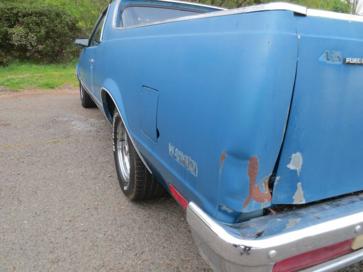 1986 Blue Chevrolet El Camino Standard Cab Pickup