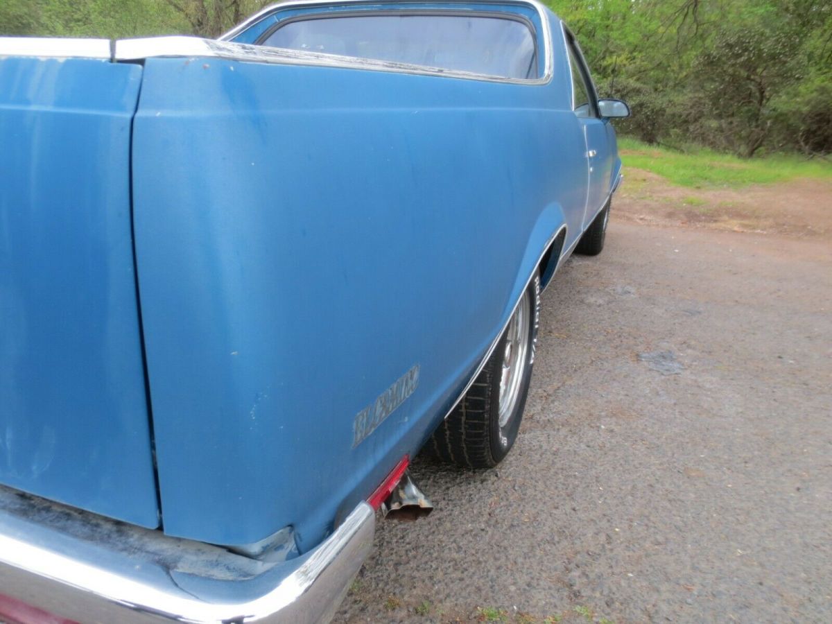 1986 Blue Chevrolet El Camino Standard Cab Pickup