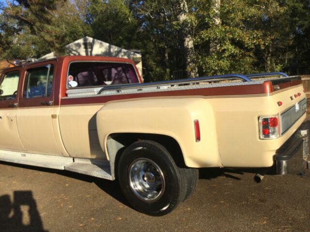 1986 Copper/Tan Chevrolet C/K Pickup 3500 Crew Cab Pickup
