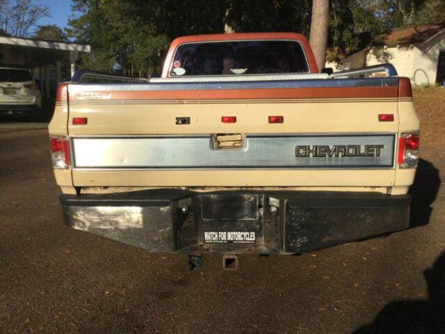 1986 Copper/Tan Chevrolet C/K Pickup 3500 Crew Cab Pickup