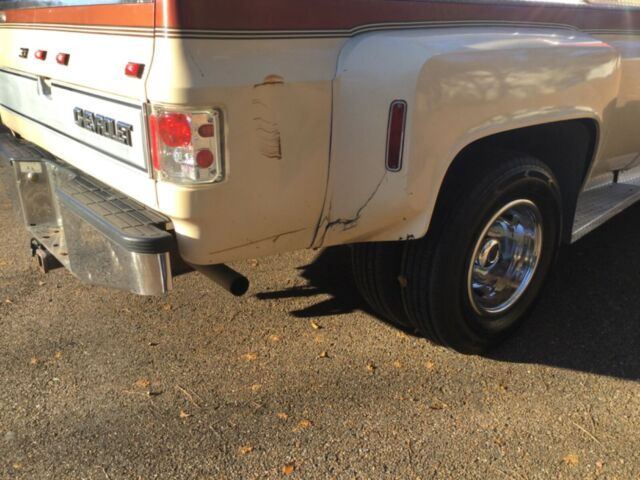 1986 Copper/Tan Chevrolet C/K Pickup 3500 Crew Cab Pickup