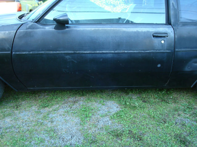 1986 Black Buick Grand National Coupe