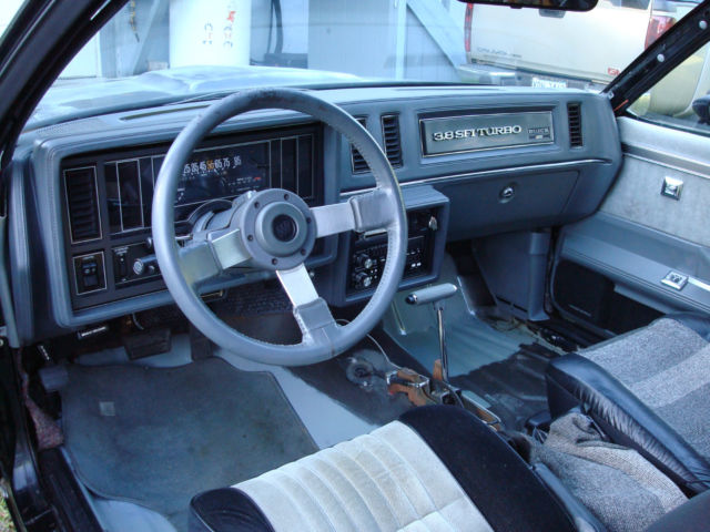 1986 Black Buick Grand National Coupe